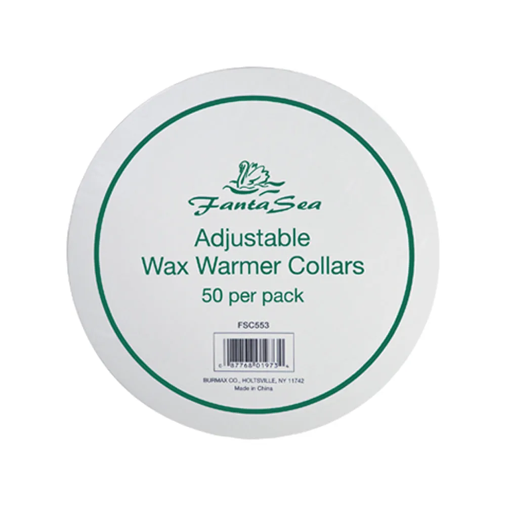 BURMAX - Fantasea Adjustable Wax Warmer Collars 50 pk