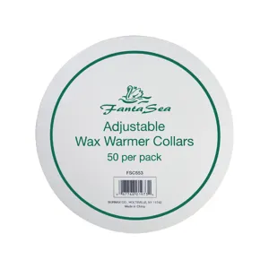 BURMAX - Fantasea Adjustable Wax Warmer Collars 50 pk