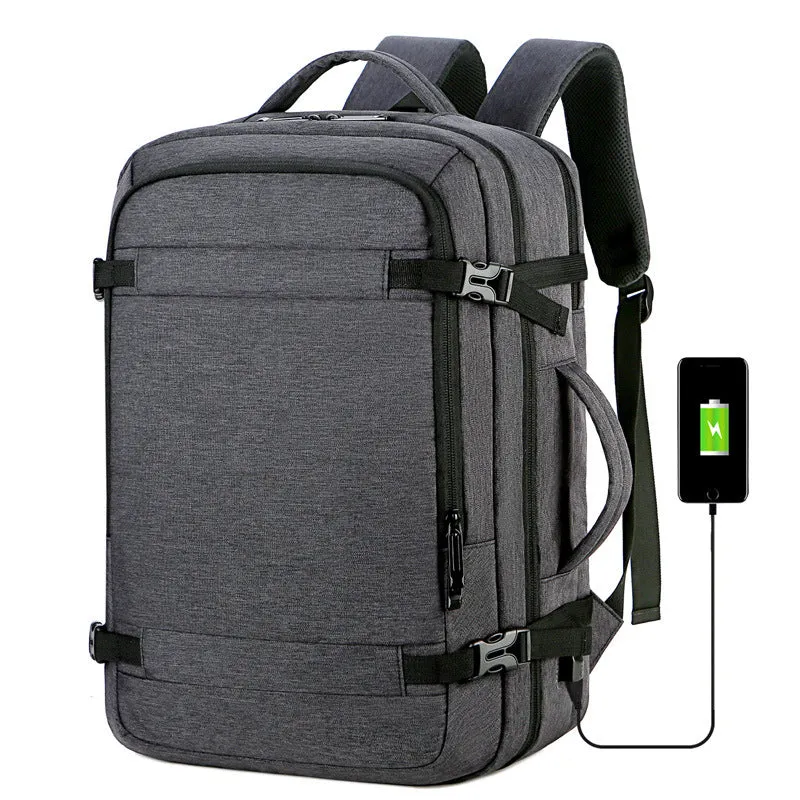 Business Large Capacity Waterproof Charging Computer Backpacks