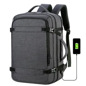 Business Large Capacity Waterproof Charging Computer Backpacks