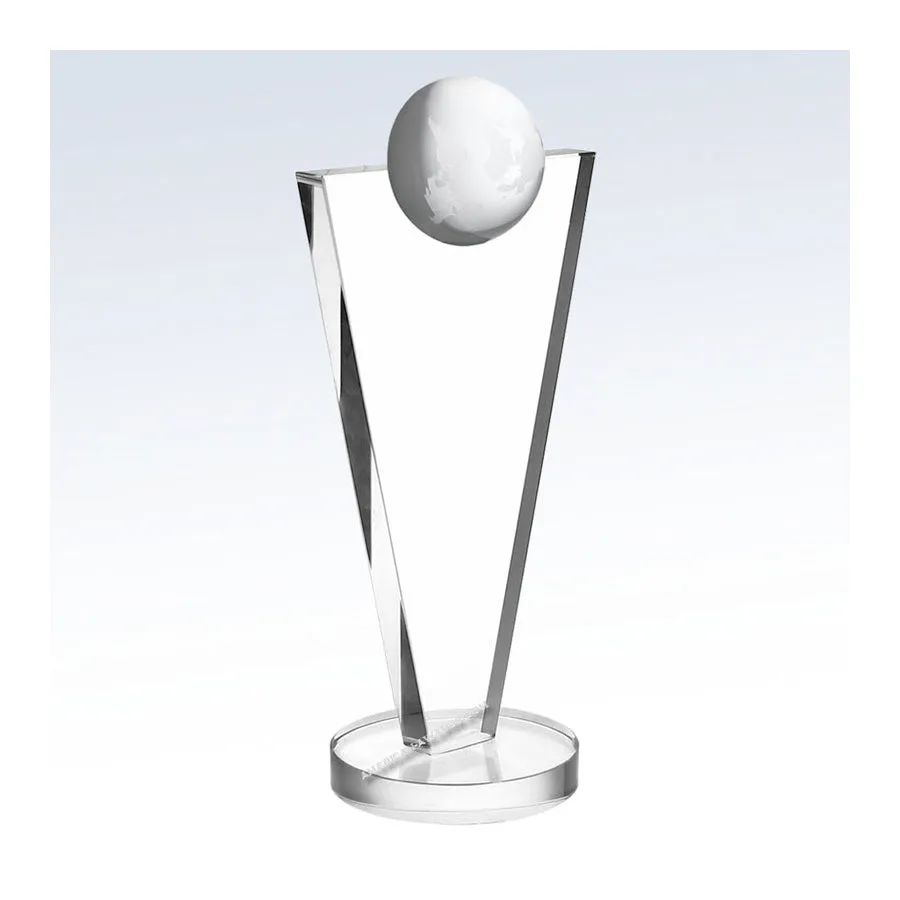 C1227 | Crystal Success Globe Award