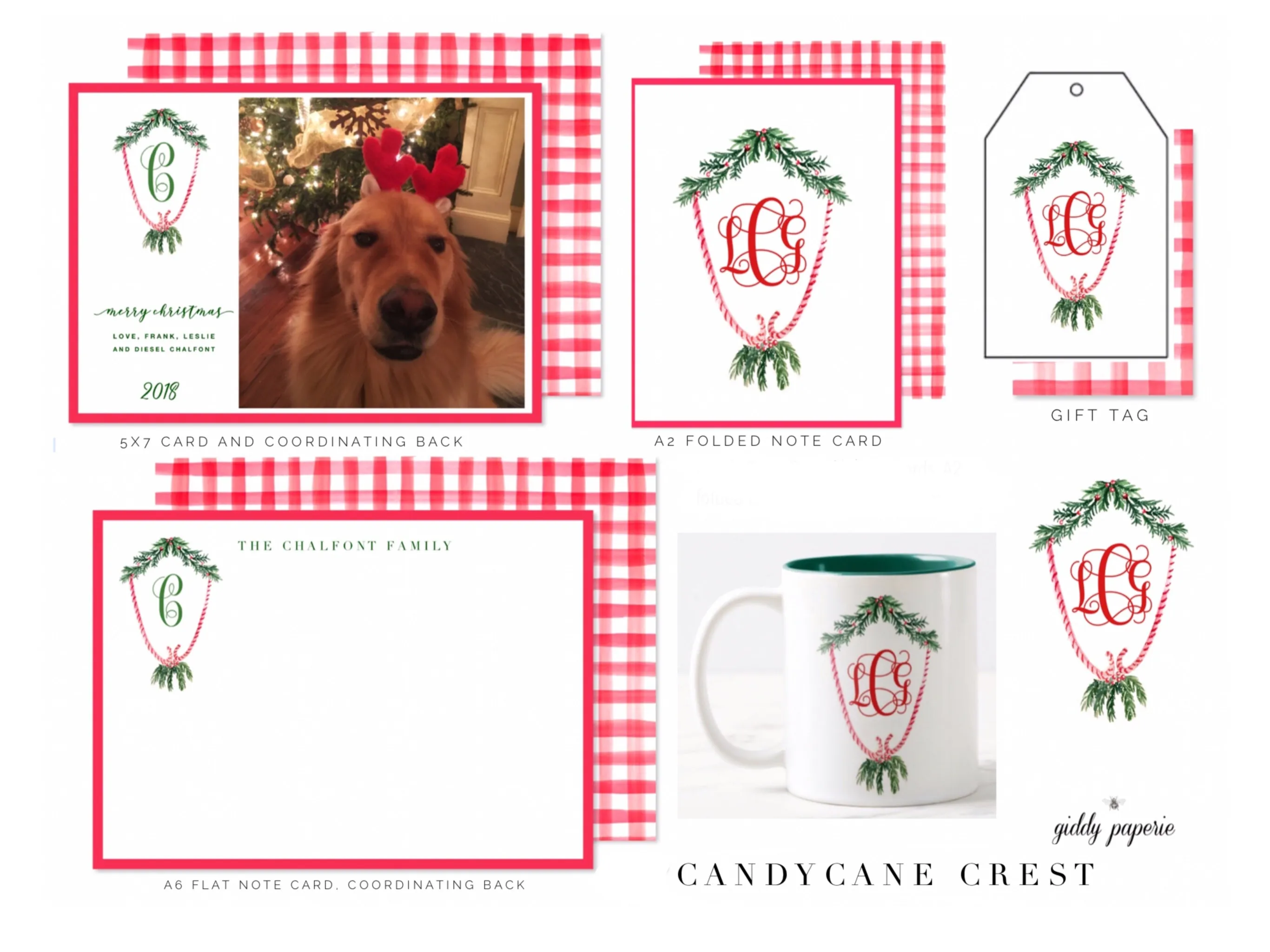 Candy Cane Crest