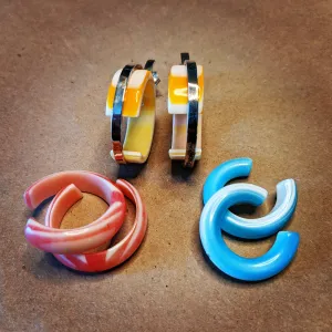 Candy Interchangeable Sterling Silver Earrings