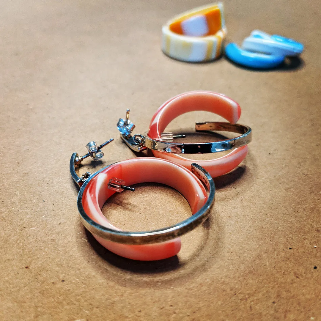 Candy Interchangeable Sterling Silver Earrings