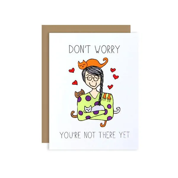 Cat Lady Card