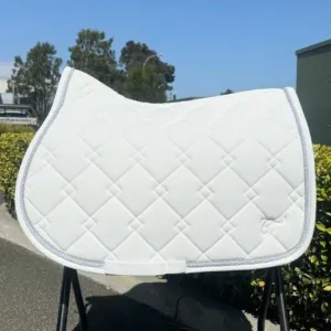 Cavalier Corduroy All Purpose Saddle Pad White