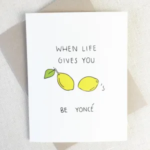 Chalkscribe - Lemonade Greeting Card