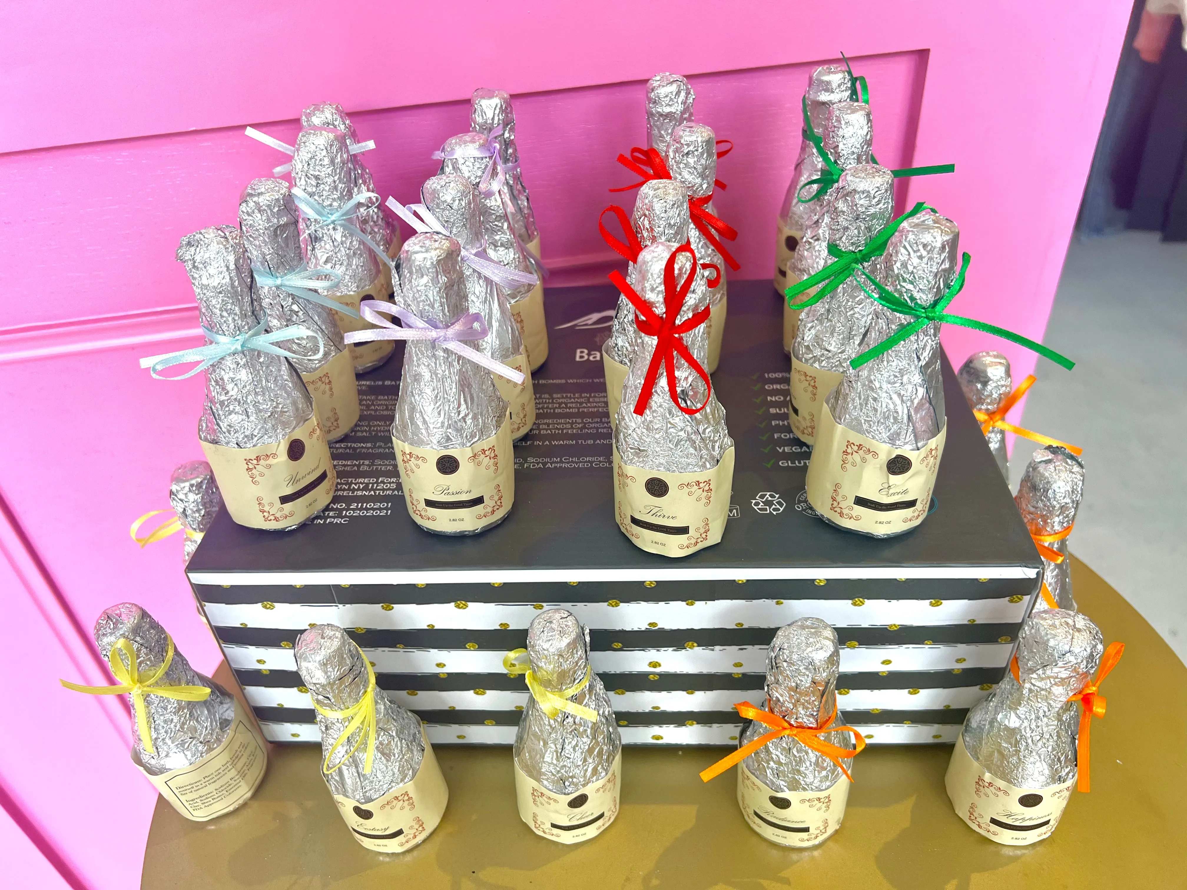 Champagne Bottles Bath Bombs