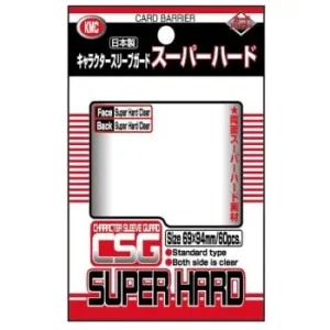 Character Sleeve Guard Super Hard (60 Sleeves)