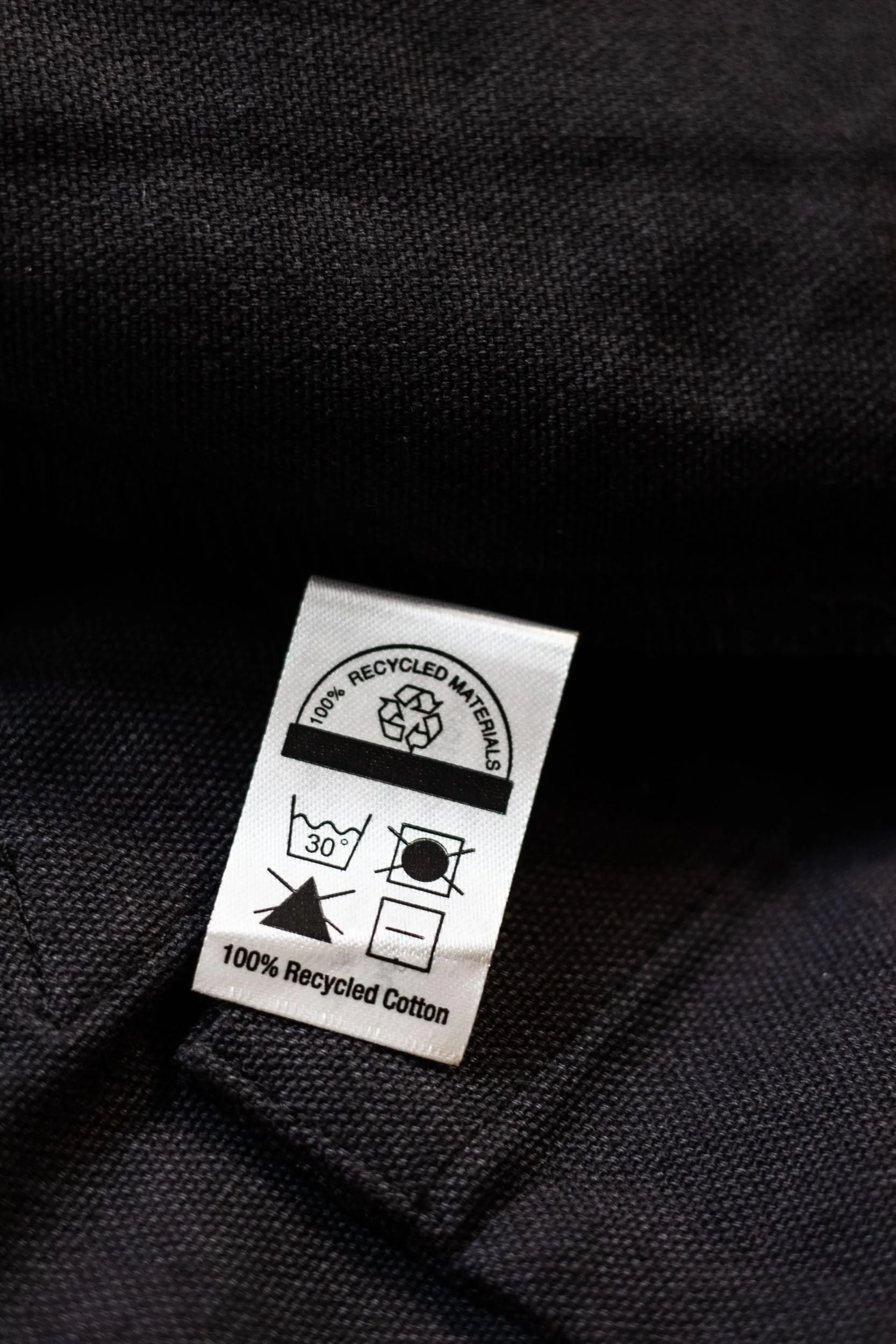 Charcoal 100% Recycled Cotton Everyday Tote - TCGCo Logo