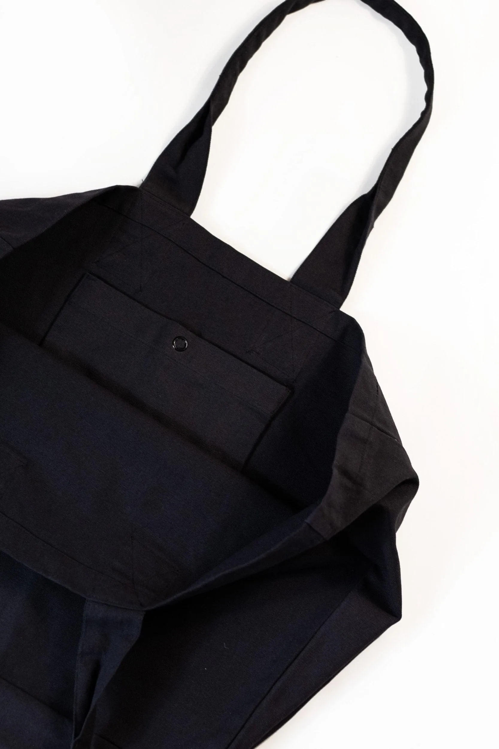 Charcoal 100% Recycled Cotton Everyday Tote - TCGCo Logo