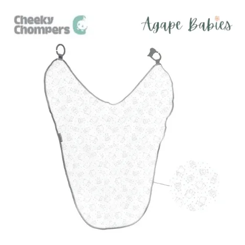 Cheeky Chompers MultiMuslin Cheeky Hippo