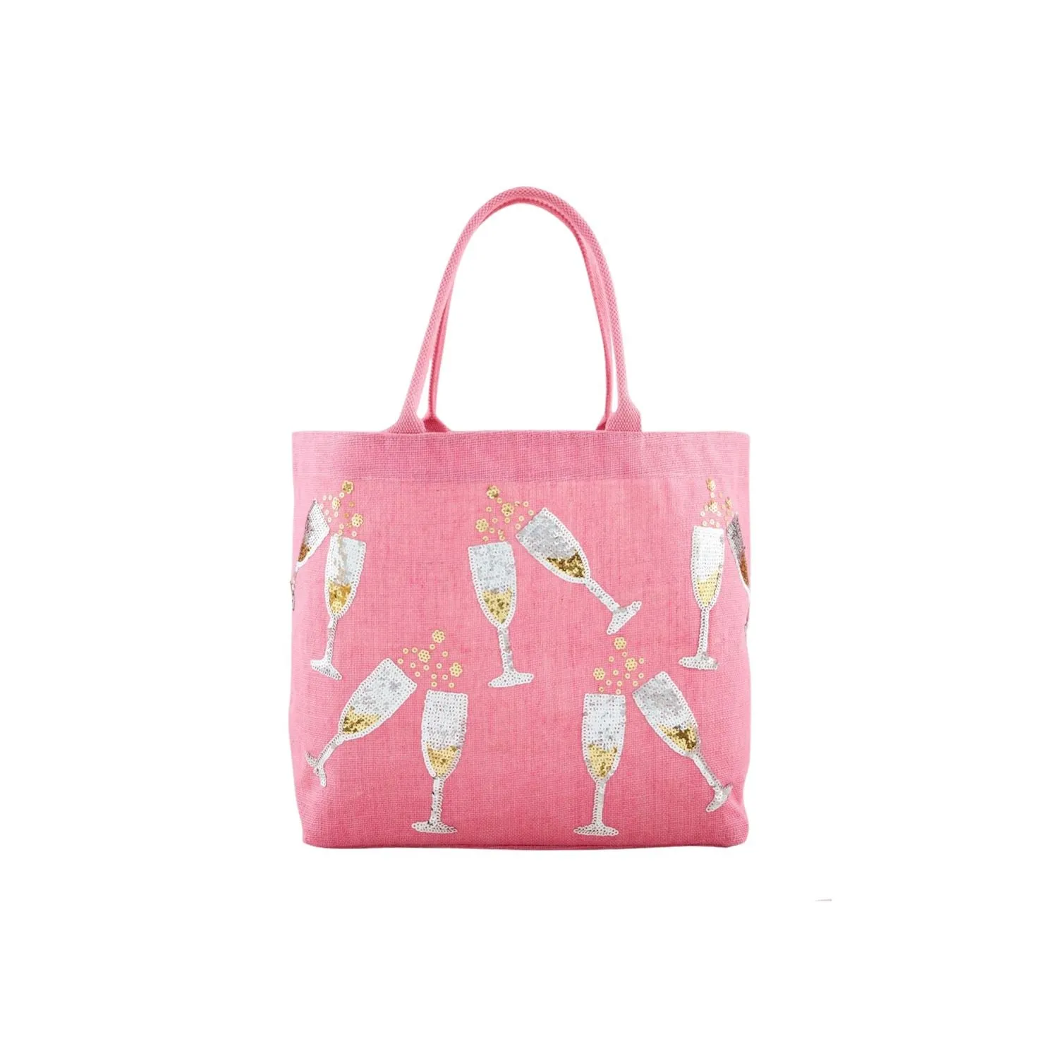 Cheers Sparkle Totes by Mud Pie