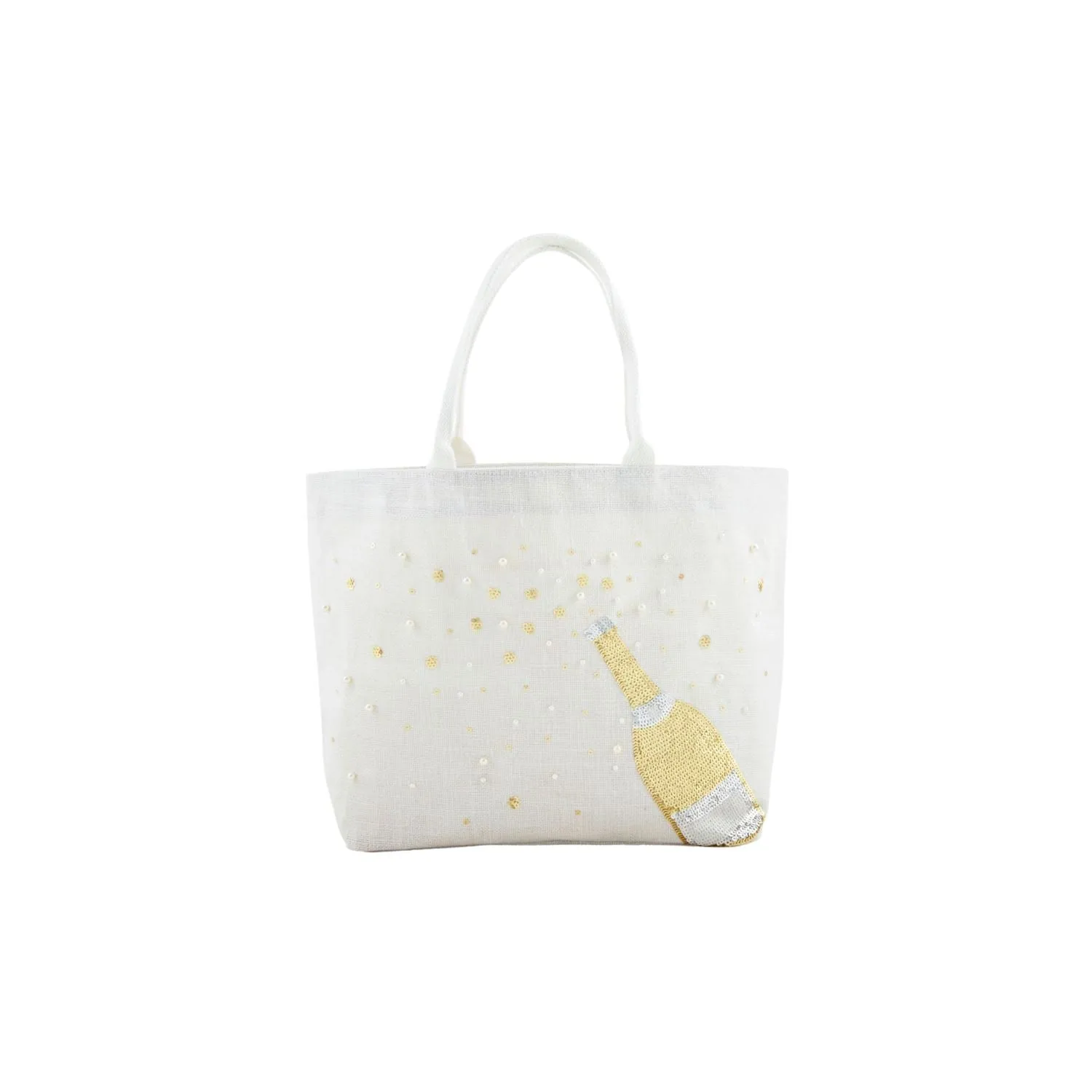 Cheers Sparkle Totes by Mud Pie