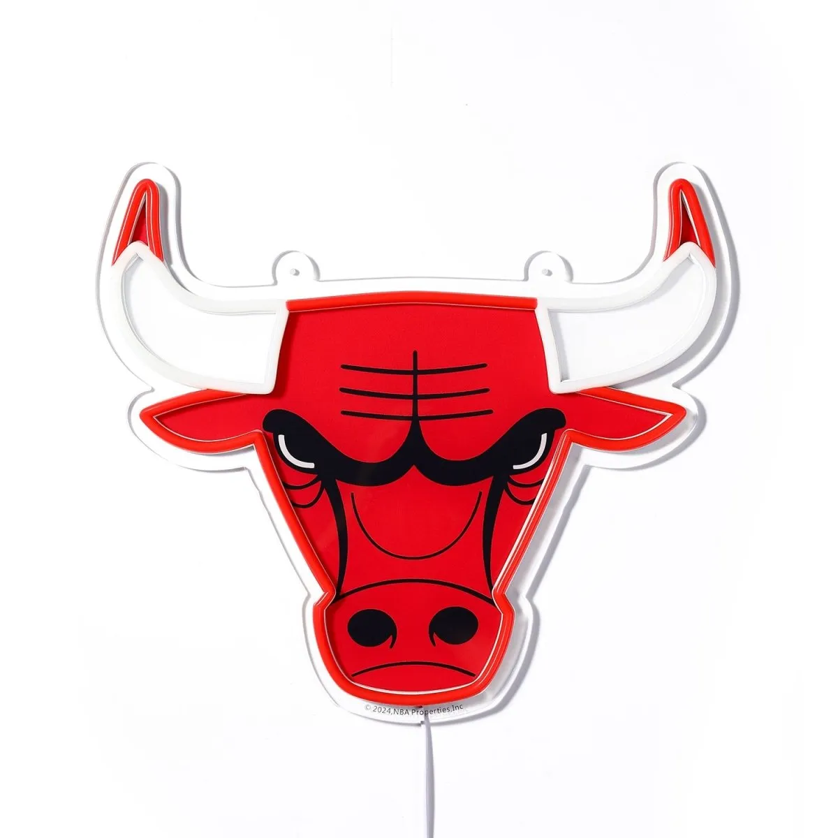 Chicago Bulls: Die-Cut LED Neon Sign