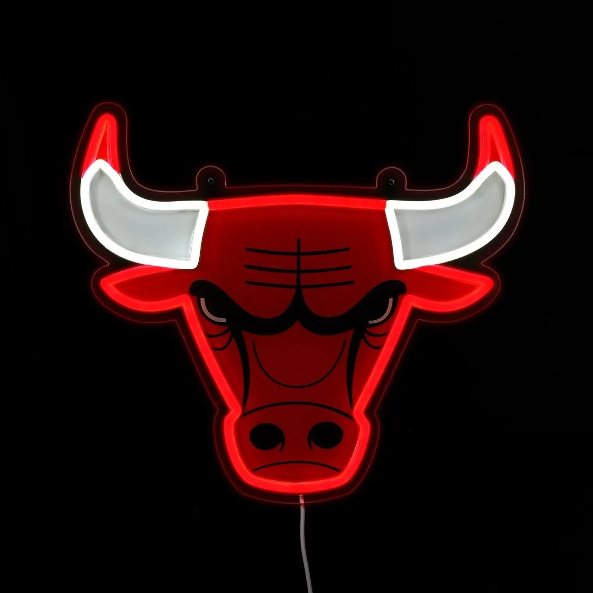Chicago Bulls: Die-Cut LED Neon Sign