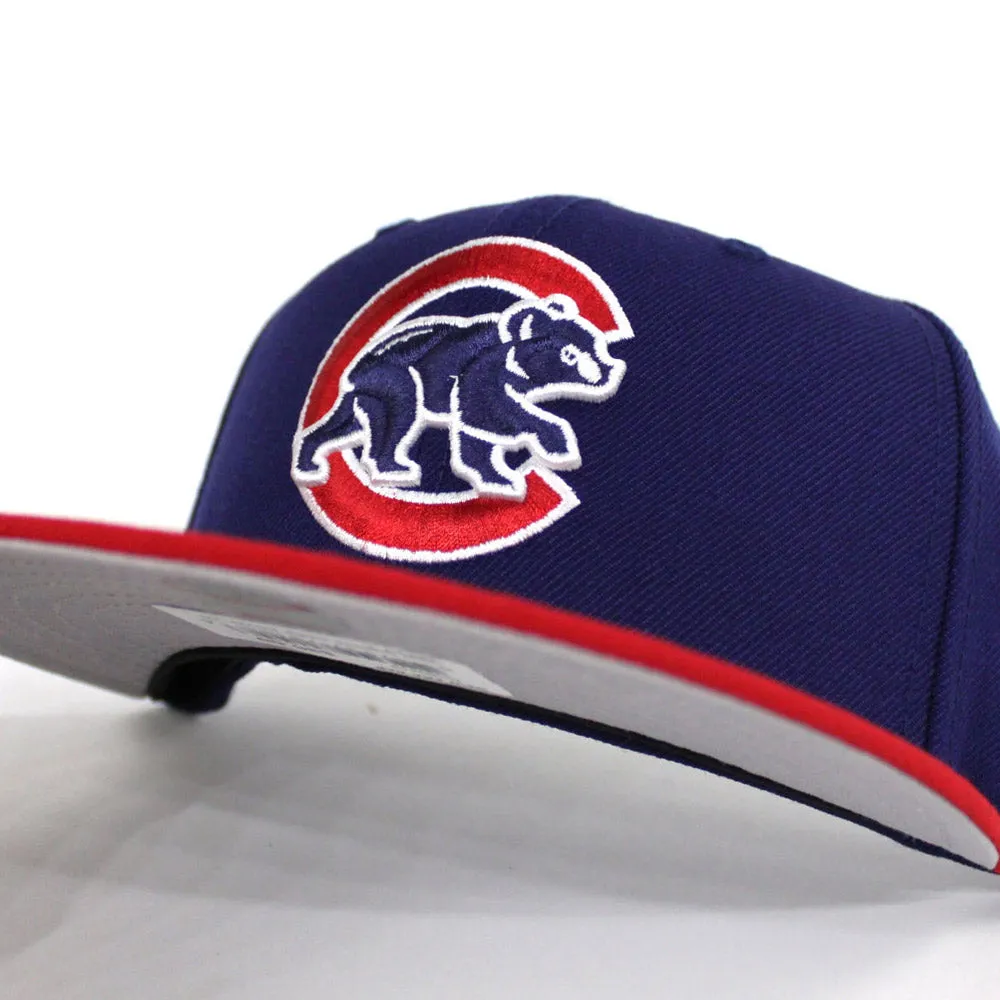 Chicago Cubs New Era 59Fifty Fitted Hat (Jordan Top 3 Gray Under Brim)