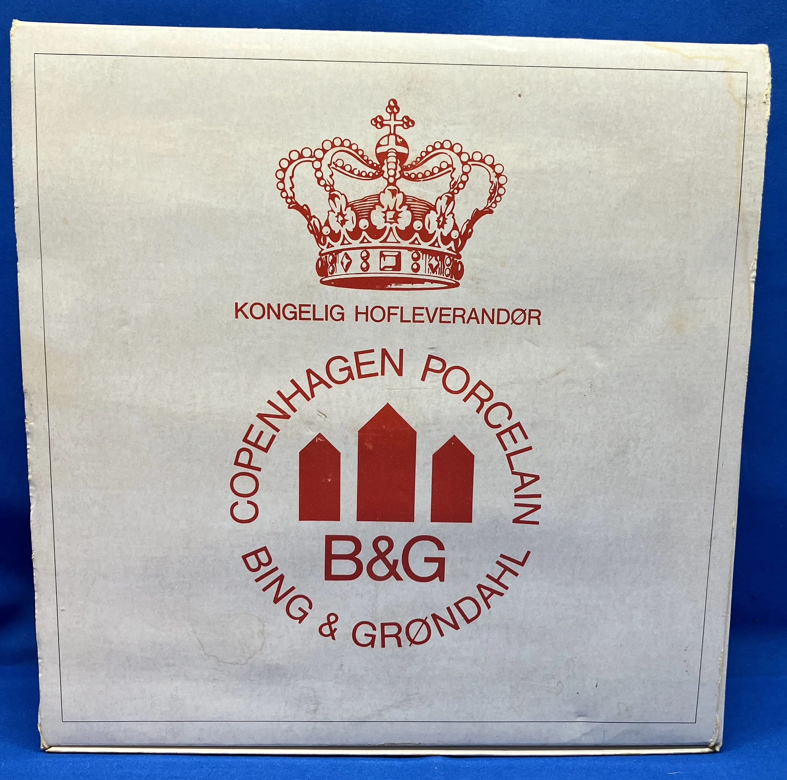 Christmas Plate Bing & Grondahl 1969 Arrival of Guests Denmark