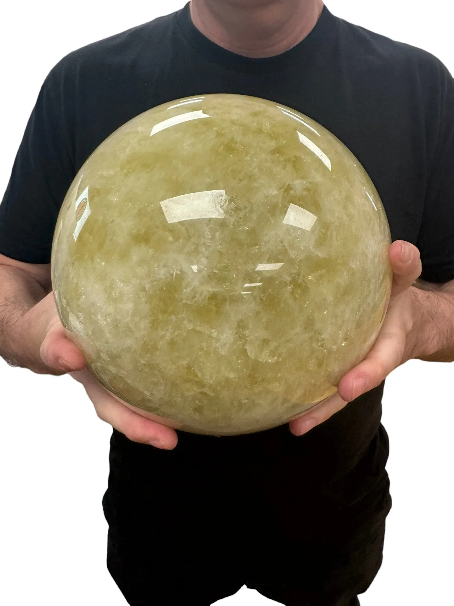 Citrine Sphere - Massive - 27 Pounds - Exquisite