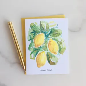 Citron Note Cards