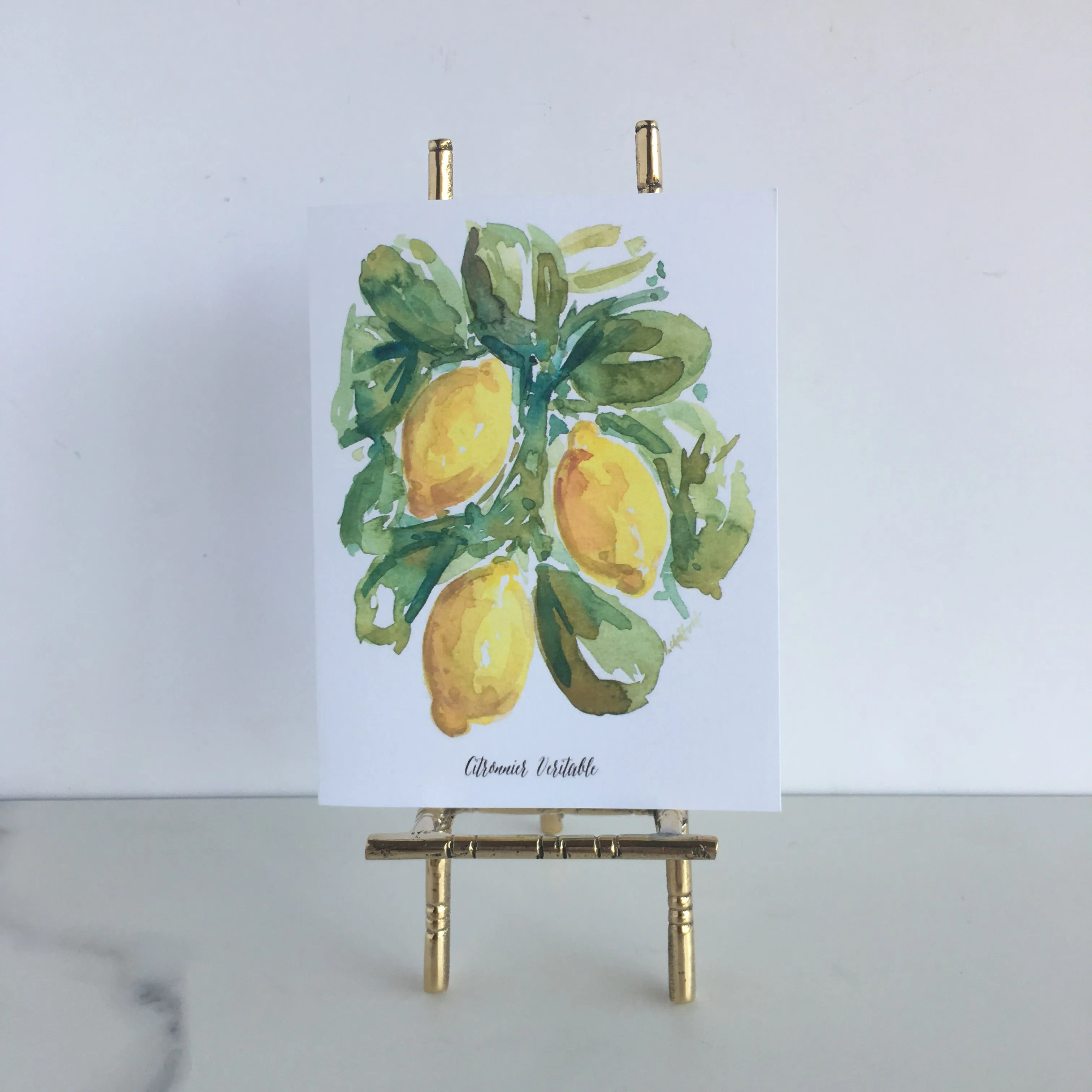 Citron Note Cards