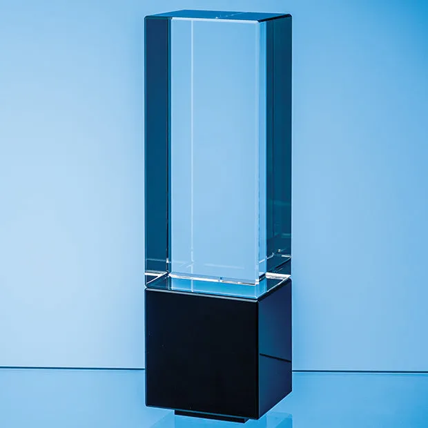 Clear & Black Crystal Berkley Column Award