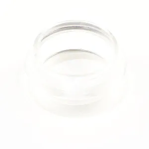 Clear Lucite Faceted Bangle