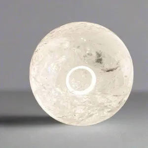 Clear Quartz Crystal Ball