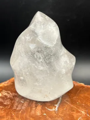 Clear Quartz Flame