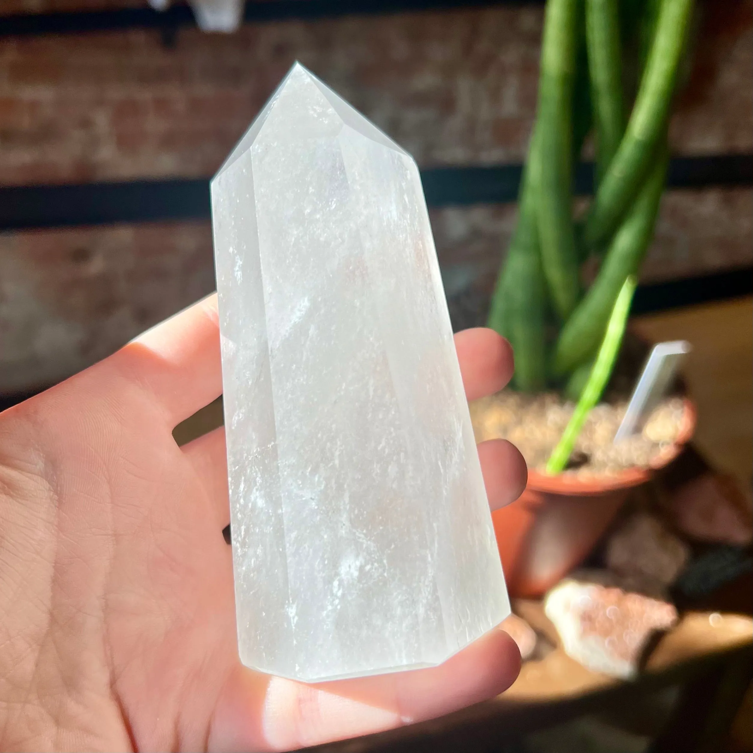 Clear Quartz Tower