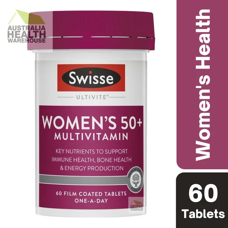 [CLEARANCE Expiry: 04/2025] Swisse Ultivite Women's 50  Multivitamin 60 Tablets