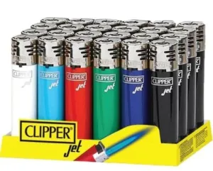 Clipper Lighter Jet Flame - (24 Count Display)