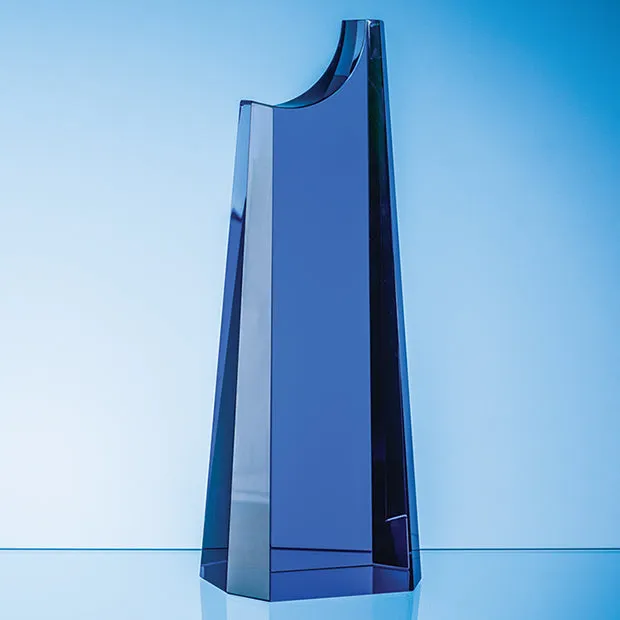Cobalt Blue Crystal Summit Award
