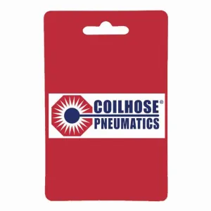 Coilhose Pneumatics PU38-15B-G Flexcoil, 3/8" ID x 15’, 3/8" MPT Swivel, Neon Green
