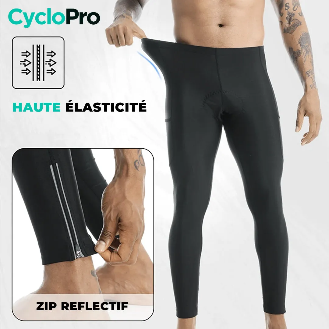 Collant Cycliste Thermique Homme - Practical  - DESTOCKAGE