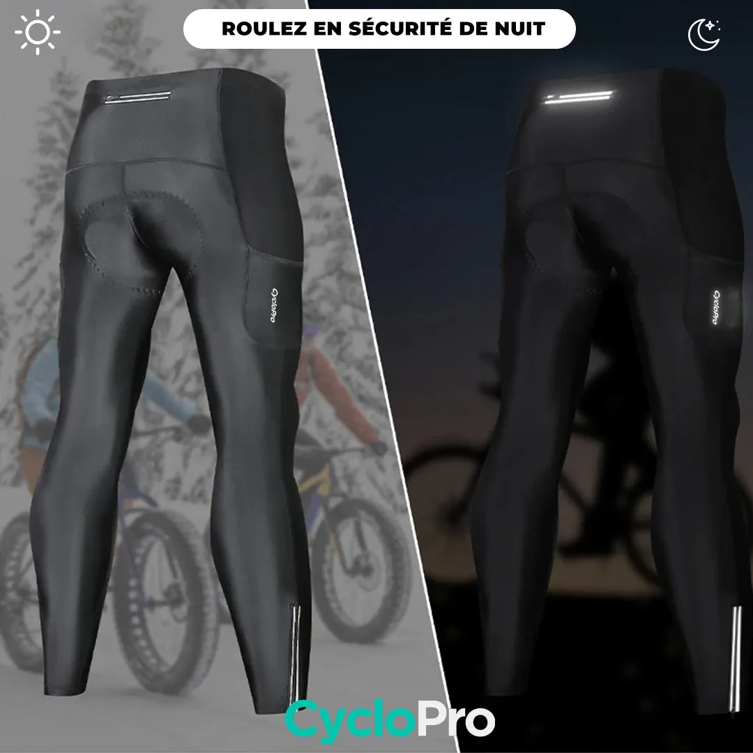 Collant Cycliste Thermique Homme - Practical  - DESTOCKAGE