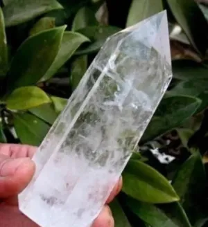 Collectibles NATURAL clear Quartz Crystal points Healing