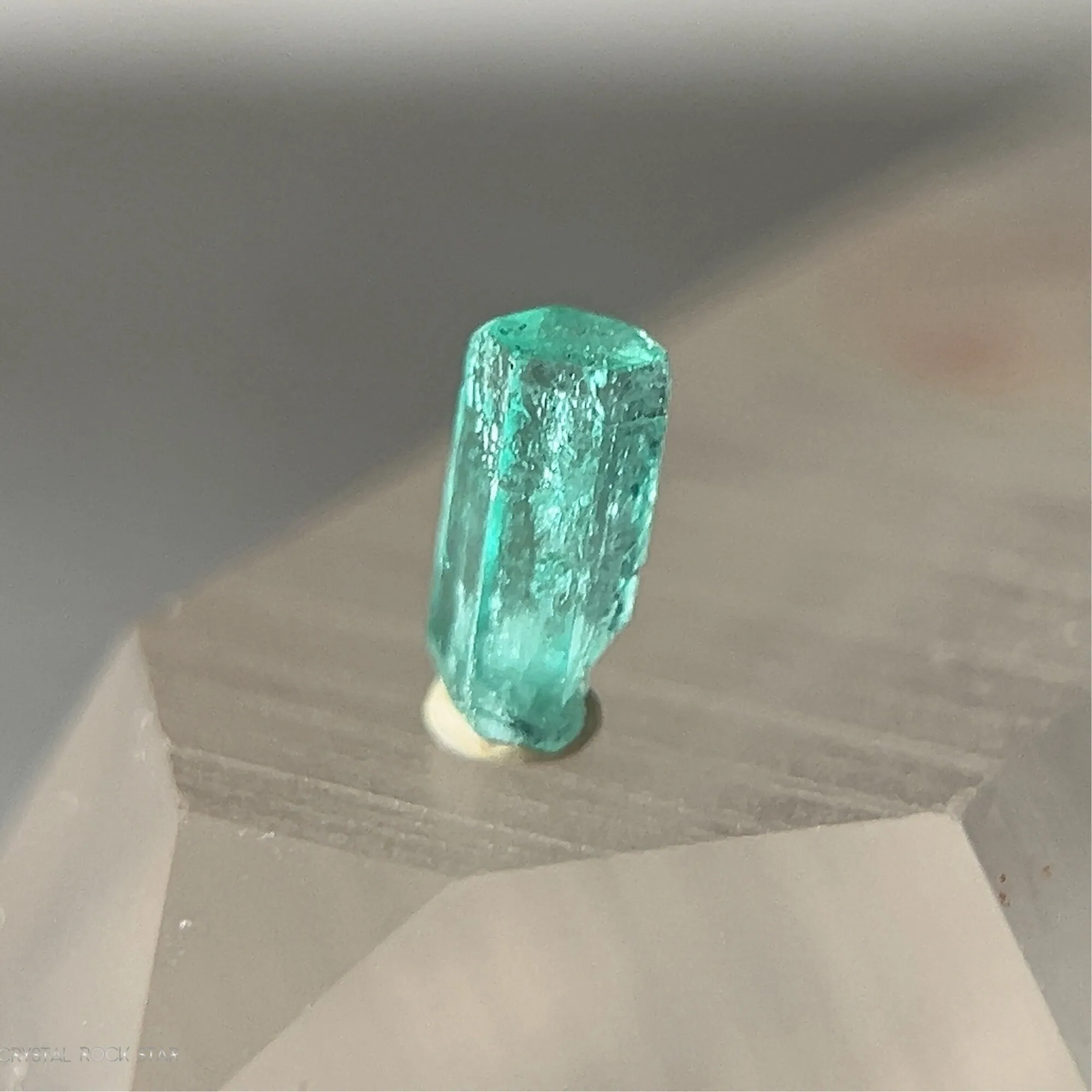 Colombian Emerald Raw Crystal 7.9mm 1ct