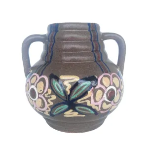 Colorful Decorated German Pot