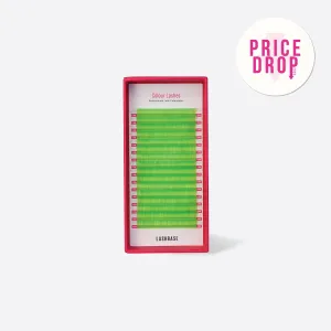 Colour Lashes - Neon Green