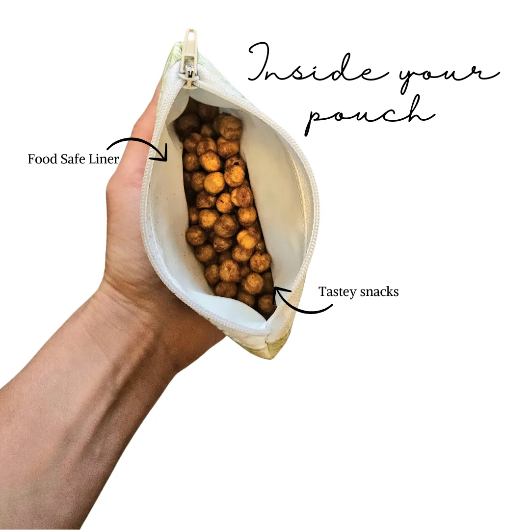 Colourful Cacti Reusable Food Safe Pouch