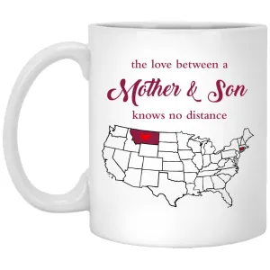 Connecticut Montana The Love Between Mother And Son Mug