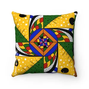 Coodeh Faux Suede Square Pillow (GEO-Art)