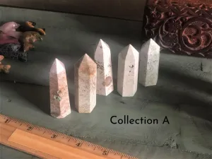 Coral Jasper Polished Standing Generator Point FB2601