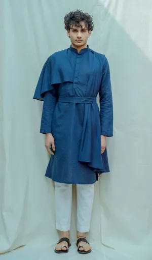 Cotton X Linen Cape Style Kurta