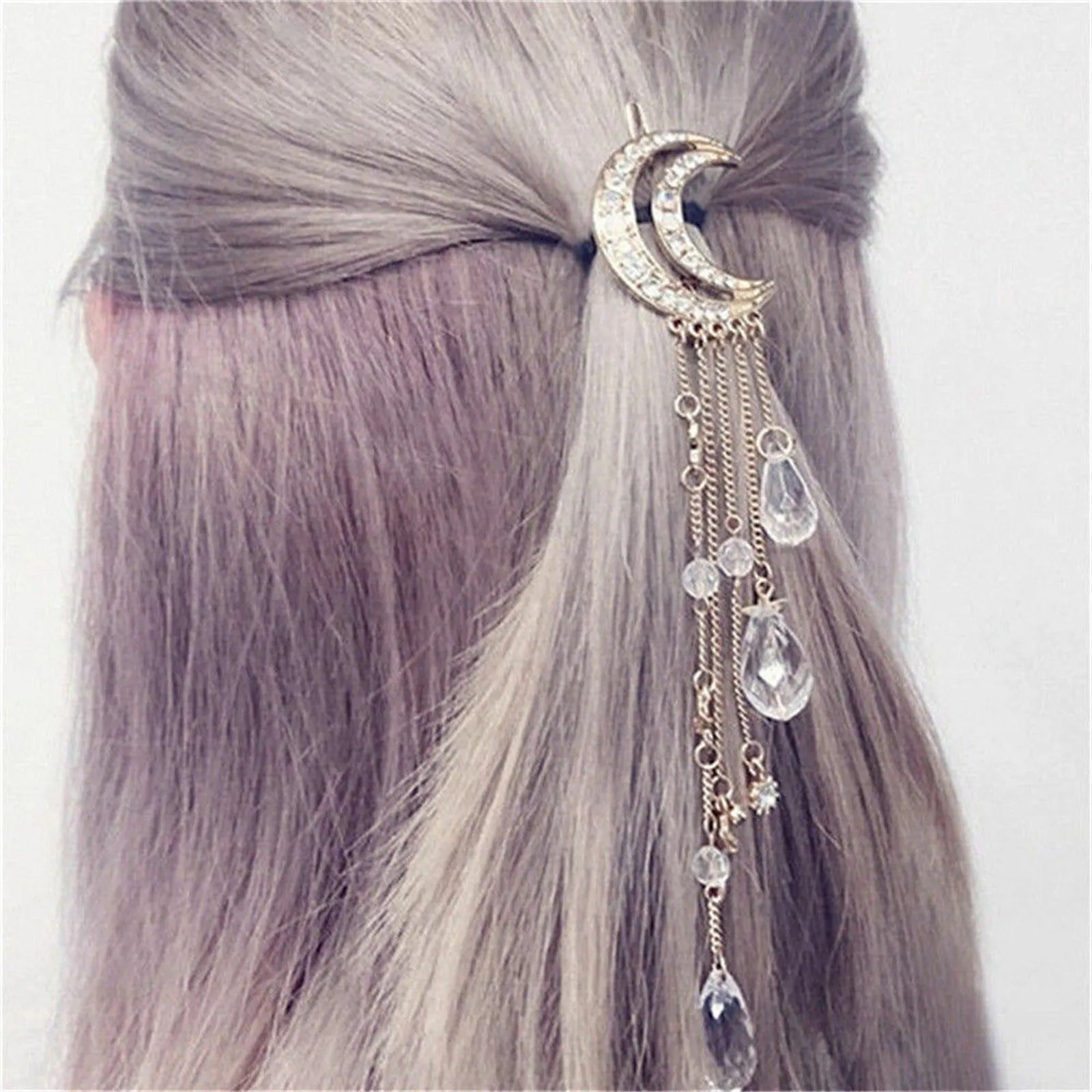 Crescent Moon Hair Accessory