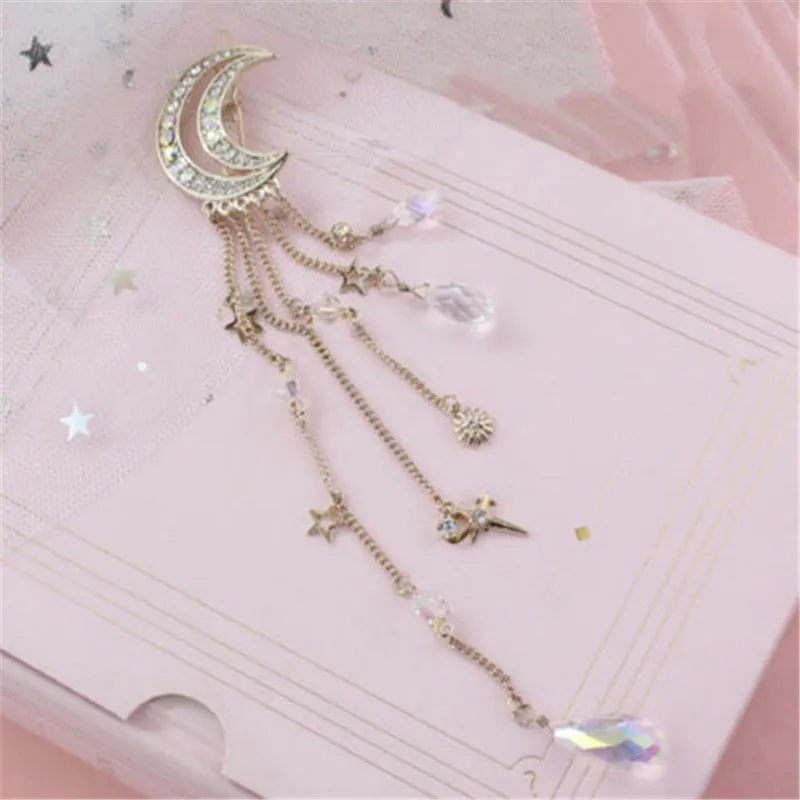 Crescent Moon Hair Accessory