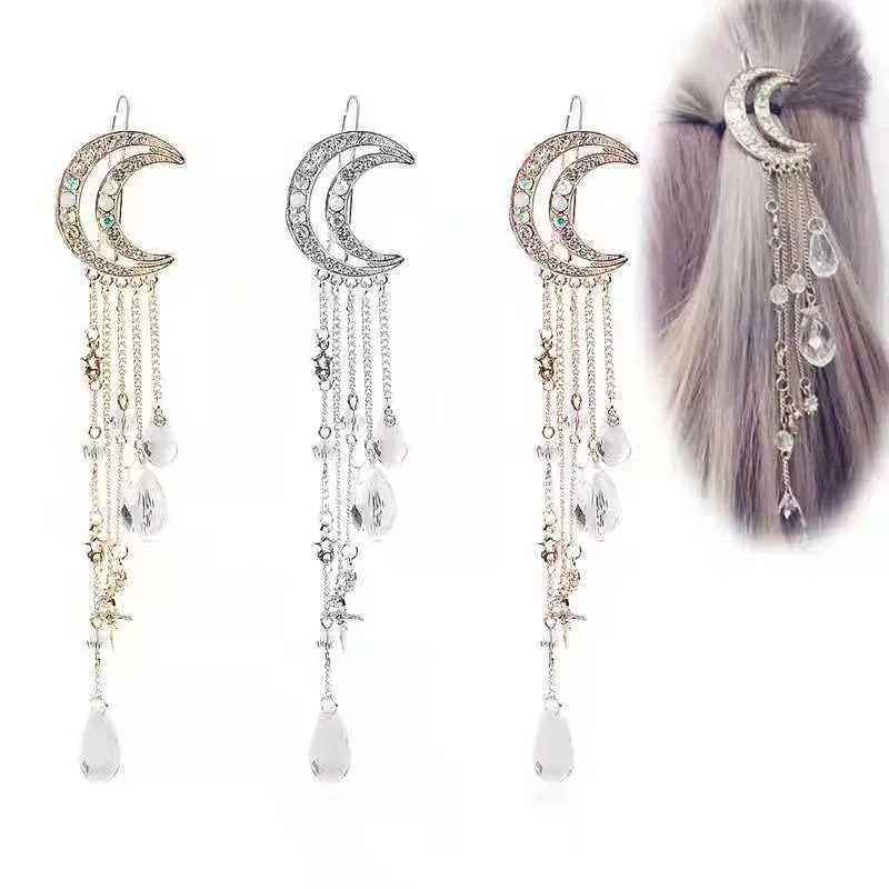 Crescent Moon Hair Accessory