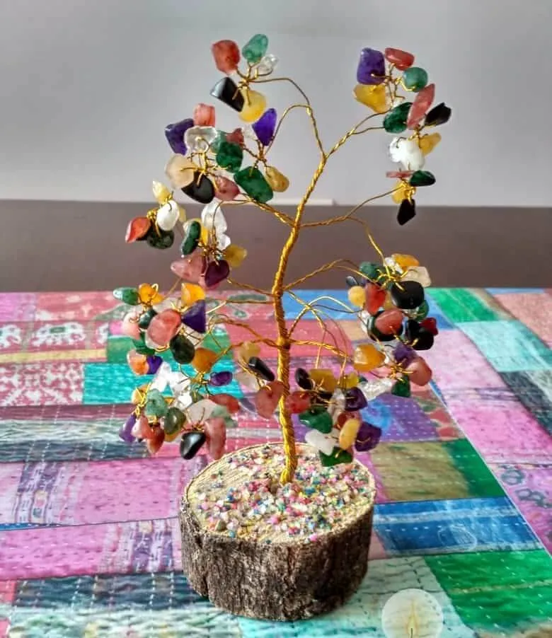 Crystal Gemstone Tree Fengshui