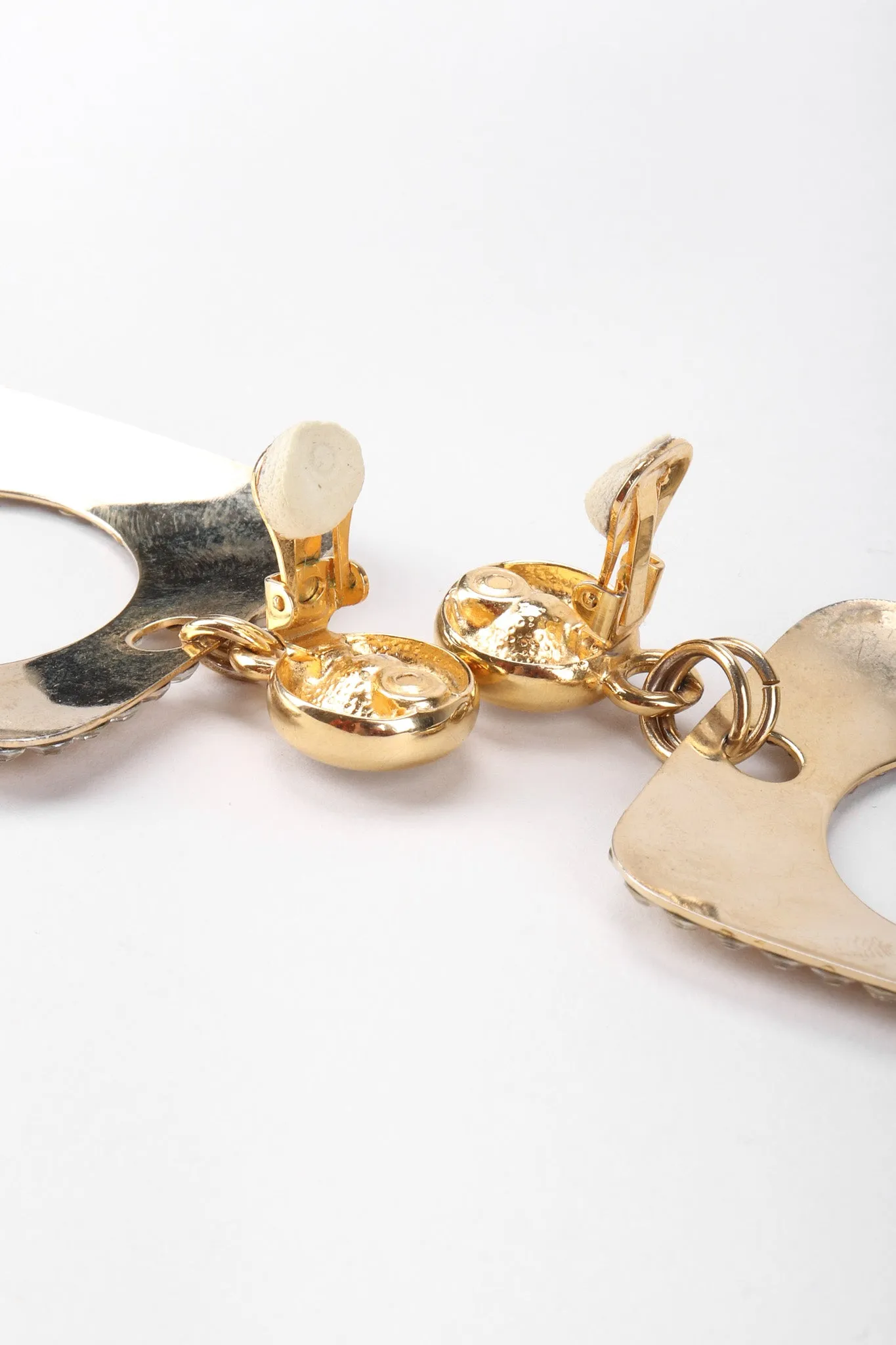 Crystal Square Hoop Earrings